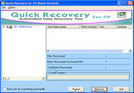 Quick Recovery for CD screenshot